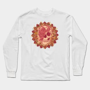 Sangria Skull Long Sleeve T-Shirt